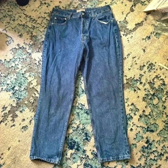 Everlane curvy 90s cheeky Street Jean organic cotton 32 regular - Picture 1 of 5